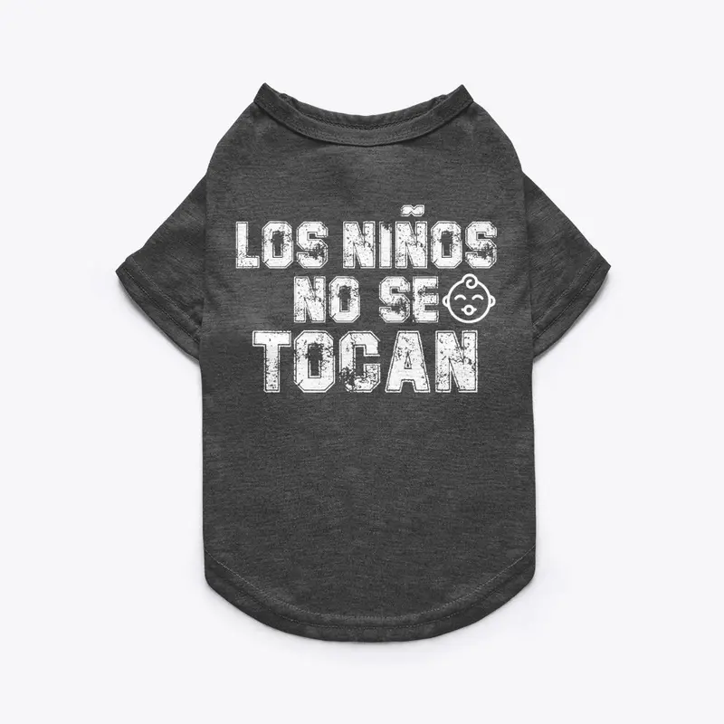 LOS NENES NO SE TOCAN DARK TEES