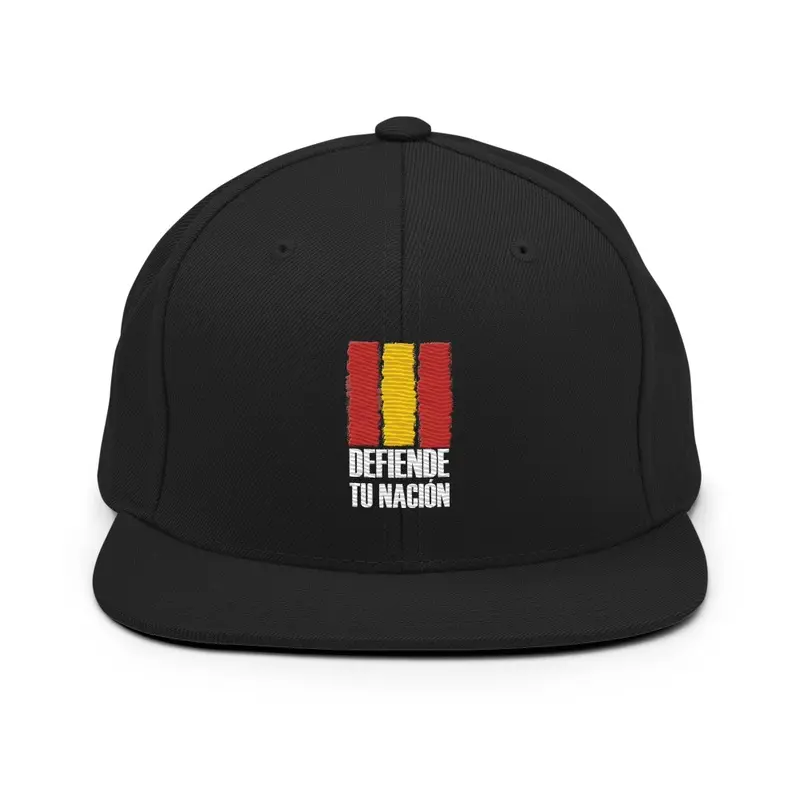 DEFIENDE TU NACION GORRA BORDADO