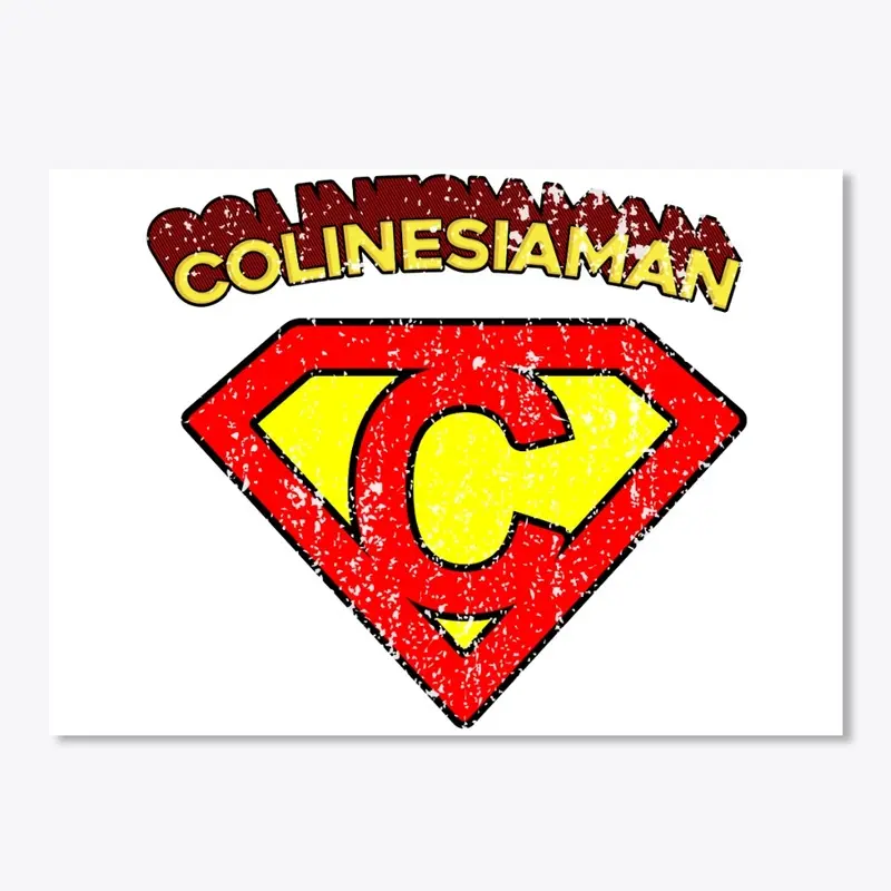 COLINESIA MAN SHIELD AND HEADLINE